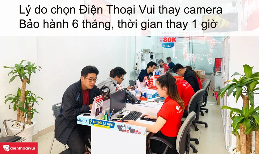 Dịch vụ thay camera trước Zenfone 4.5 giá rẻ lấy ngay tại Điện Thoại Vui