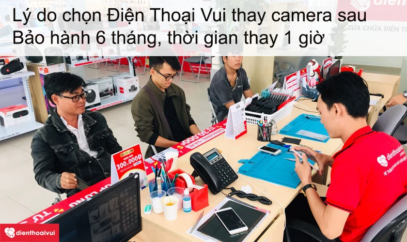 Dịch vụ thay camera trước