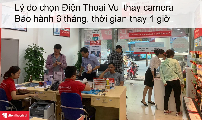 Lý do chọn dịch vụ thay camera trước Xperia C5 tại Điện Thoại Vui
