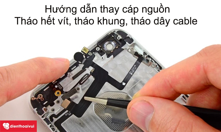 Hướng dẫn thay c&aacute;p nguồn Asus Zenfone 2