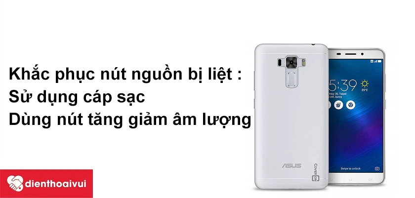 Khắc phục t&igrave;nh trạng n&uacute;t nguồn bị liệt