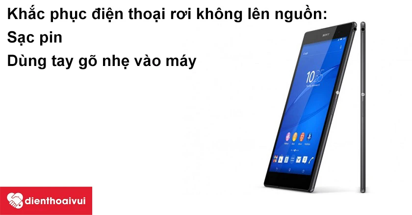 Khắc phục t&igrave;nh trạng điện thoại rơi kh&ocirc;ng l&ecirc;n nguồn