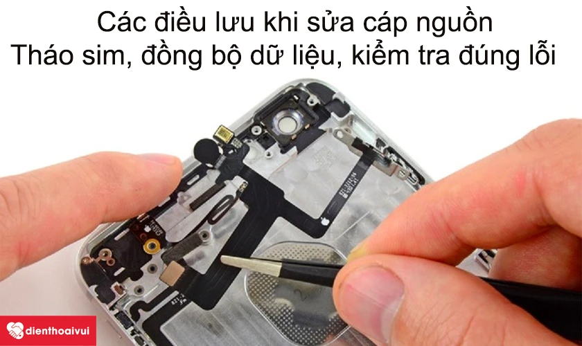 Mang điện thoại đi sửa, mấy điều cần lưu &yacute;?