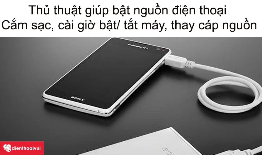 Thủ thuật gi&uacute;p bật nguồn điện thoại bị hỏng n&uacute;t nguồn
