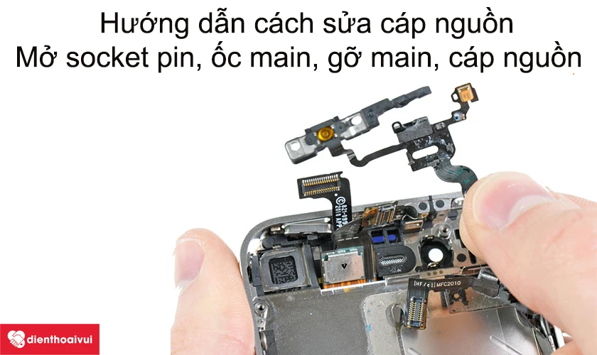 Hướng dẫn c&aacute;ch sửa c&aacute;p nguồn