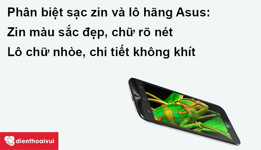 Phân biệt sạc zin và lô Asus