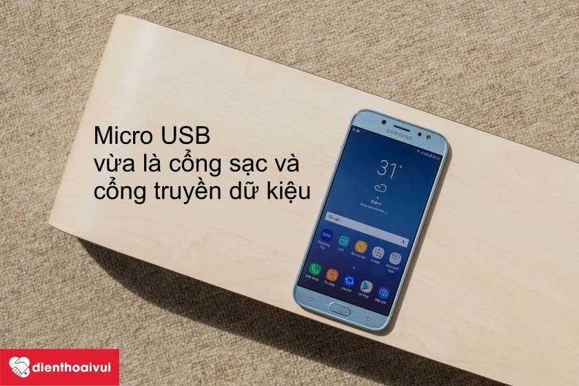 Nguyên nhân Samsung Galaxy J7 Pro bị hư chân sạc