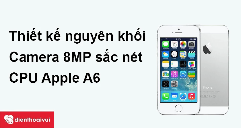 Thi&ecirc;́t k&ecirc;́ nguy&ecirc;n kh&ocirc;́i, camera 8MP sắc nét