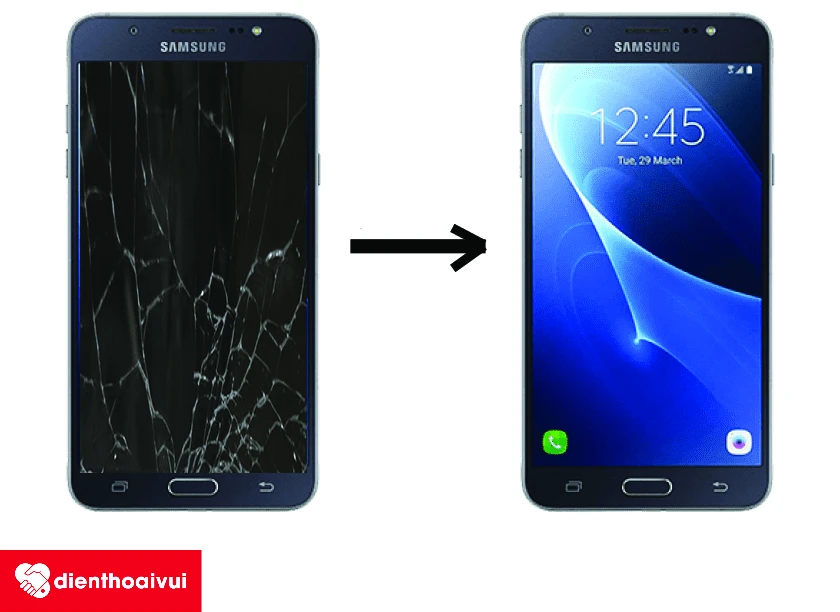 Khi n&agrave;o bạn cần n&ecirc;n thay k&iacute;nh Samsung Galaxy J7 2016?