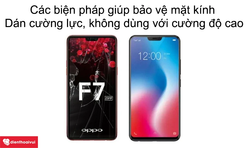 C&aacute;c biện ph&aacute;p gi&uacute;p bạn bảo vệ mặt k&iacute;nh điện thoại
