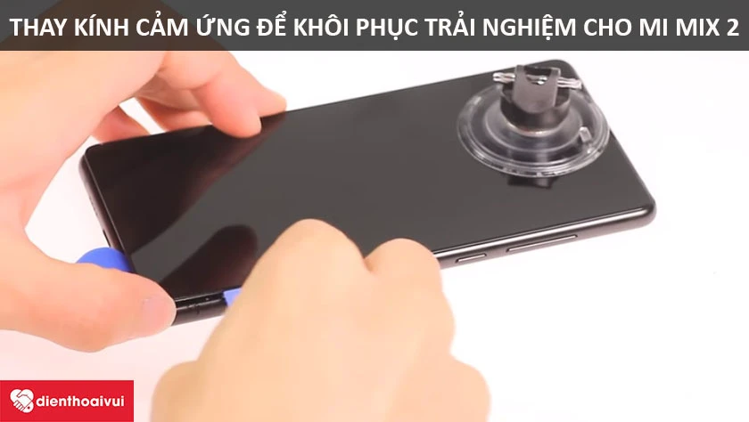 thay k&iacute;nh cảm ứng mới cho Xiaomi Mi Mix 2 để kh&ocirc;i phục trải nghiệm