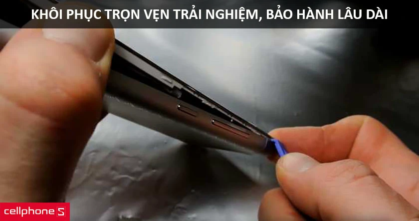 mọi trải nghiệm của bạn với m&agrave;n h&igrave;nh sẽ được kh&ocirc;i phục như l&uacute;c ban đầu