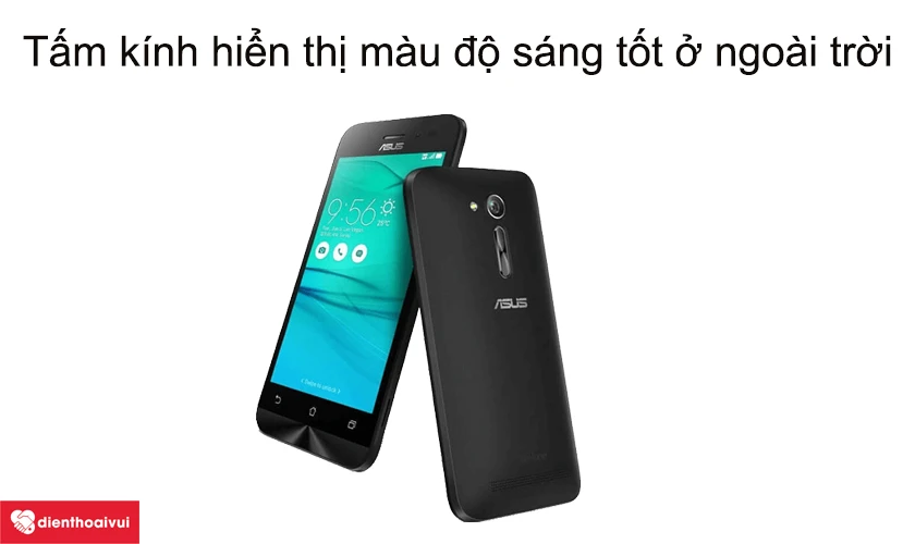 Tấm kính hình hiển thị màu chuẩn, độ sáng ổn ở ngoài trời