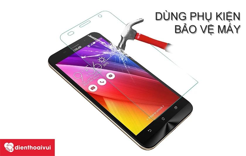 mua thêm phụ kiện bảo vệ kính cảm ứng của asus zenfone 3/max