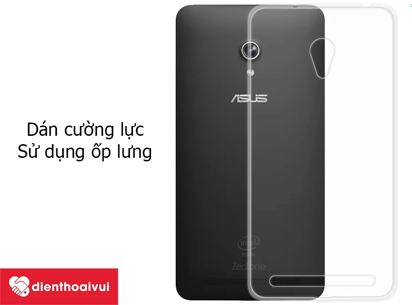 Dán cường lực và sử dụng ốp lưng