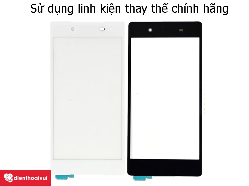 Sử dụng linh kiện thay thế ch&iacute;nh h&atilde;ng