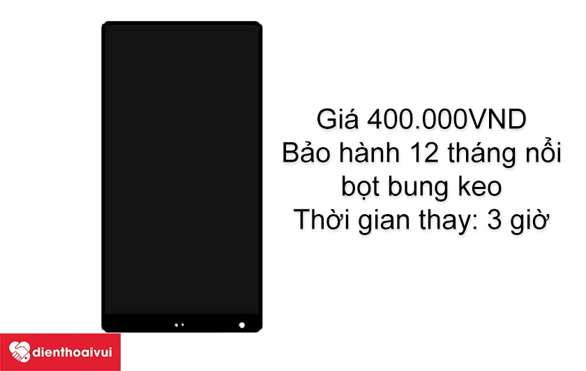 Thay k&iacute;nh cảm ứng Xiaomi Mi Mix 2S tại Điện Thoại Vui gi&aacute; rẻ, lấy liền