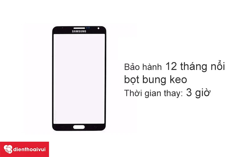 Thay kính Samsung Galaxy A3 2015 giá rẻ, lấy liền tại Điện Thoại Vui
