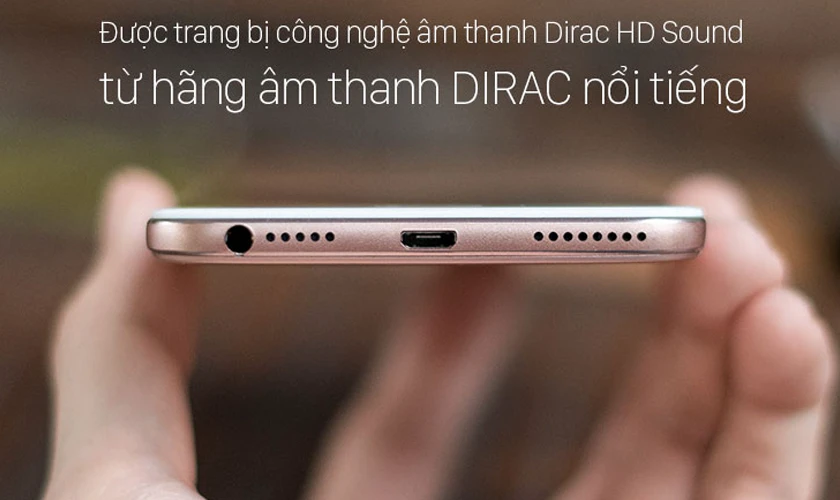 C&ocirc;ng nghệ Dirac hd sound cho &acirc;m r&otilde; r&agrave;ng hơn, t&aacute;ch bạch hơn