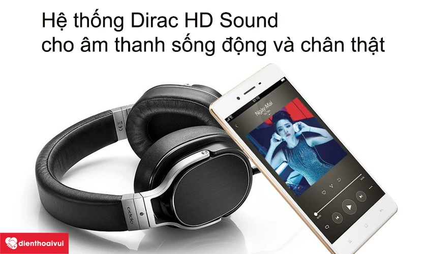 Hệ thống Dirac HD Sound cho &acirc;m thanh sống động v&agrave; ch&acirc;n thật