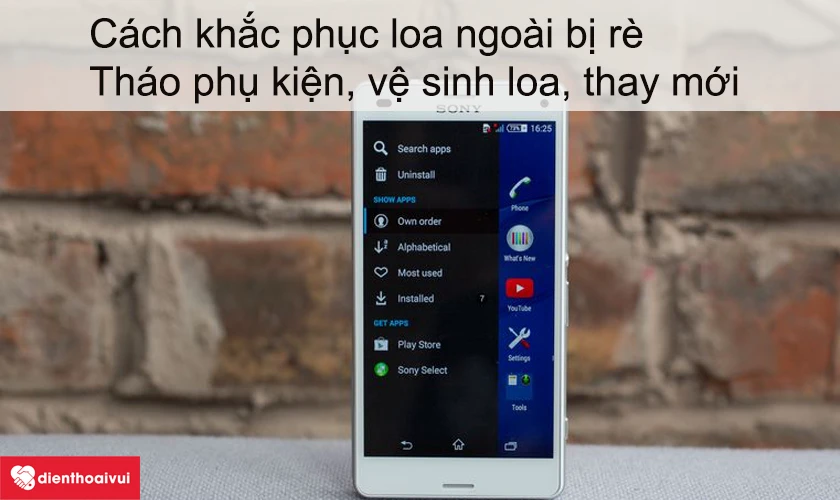 Khắc phục loa bị r&egrave;