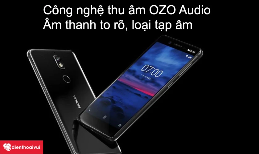 Công nghệ thu âm OZO Audio cho âm thanh to rõ, loại tạp âm