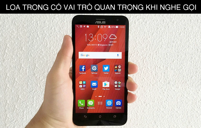 Loa trong thực hiện chức năng cốt l&otilde;i của một chiếc điện thoại