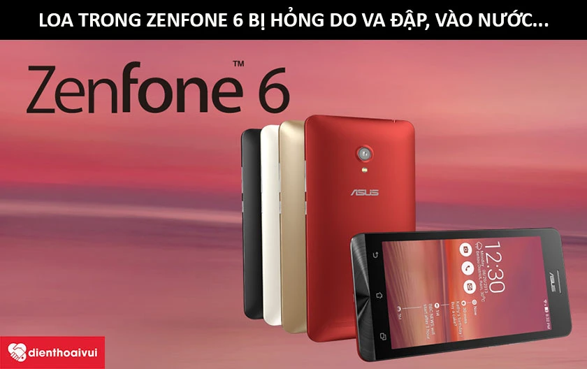 Loa trong bị hỏng do va đập