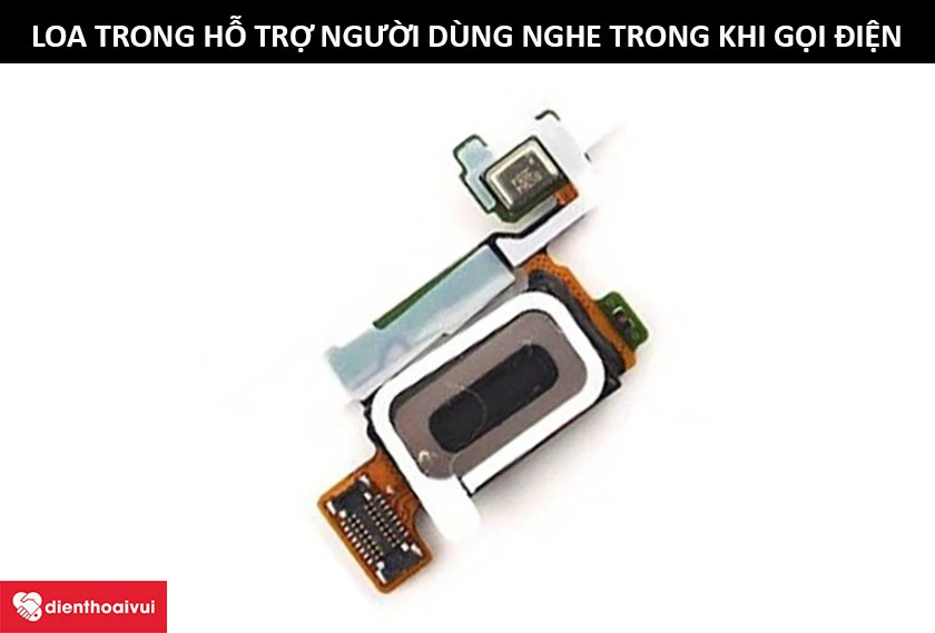 Loa trong giúp Samsung Galaxy J5 2016 nghe được âm thanh trong cuộc gọi