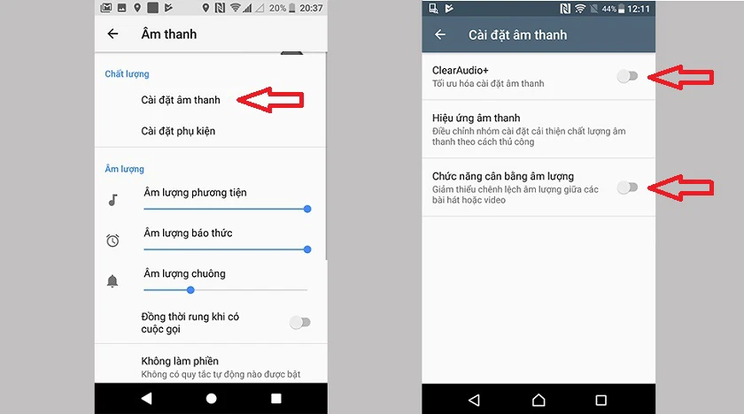 Cách n&acirc;ng ch&acirc;́t lượng&nbsp; &acirc;m thanh tr&ecirc;n Sony Xperia Z3