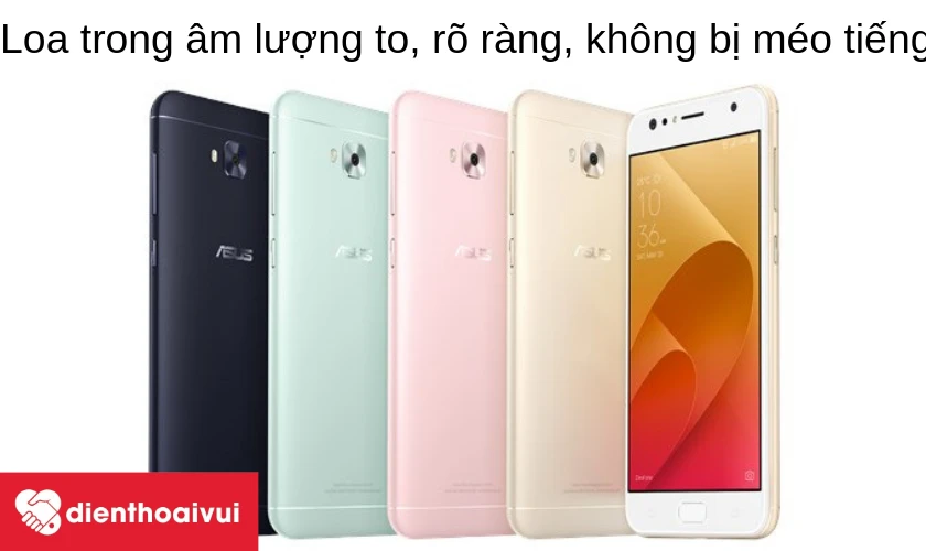 ASUS Zenfone 4 Selfie &ndash; nghe gọi dễ d&agrave;ng hơn với loa trong &acirc;m lượng to, r&agrave;ng c&ugrave;ng khả năng khử ồn