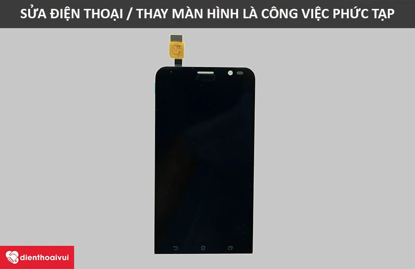 sửa chữa điện thoại nói chung và thay màn hình nói riêng là thao tác phức tạp