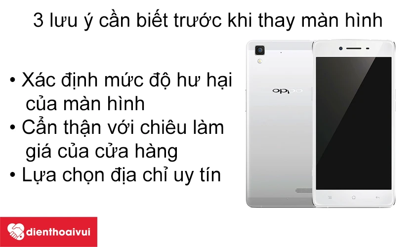 3 lưu ý cần biết trước khi thay màn hình điện thoại