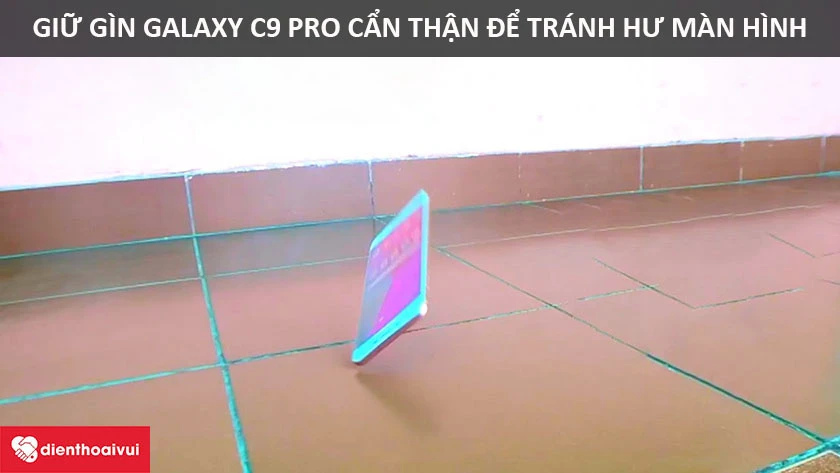 tr&aacute;nh để điện thoại hư m&agrave;n h&igrave;nh