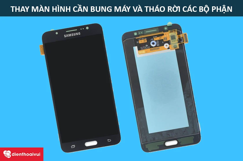 Thay m&agrave;n h&igrave;nh nghĩa l&agrave; chiếc điện thoại của bạn cần được bung m&aacute;y v&agrave; th&aacute;o rời nhiều bộ phận