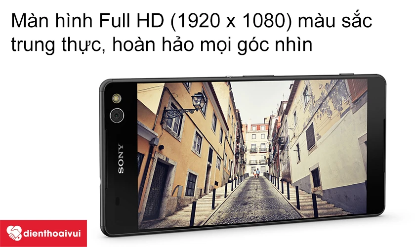 Màn hình Full HD (1920 x 1080) màu sắc trung thực, hoàn hảo mọi góc nhìn
