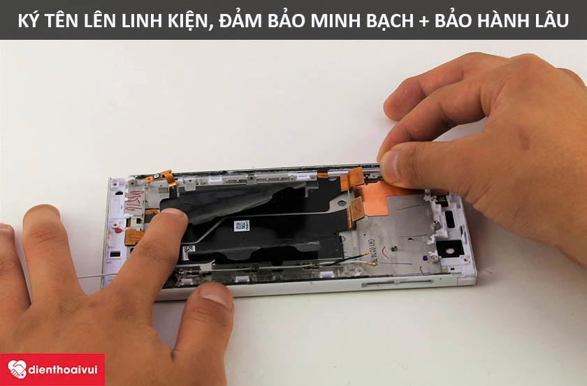 k&yacute; t&ecirc;n l&ecirc;n linh kiện v&agrave; chụp h&igrave;nh x&aacute;c nhận t&igrave;nh trạng