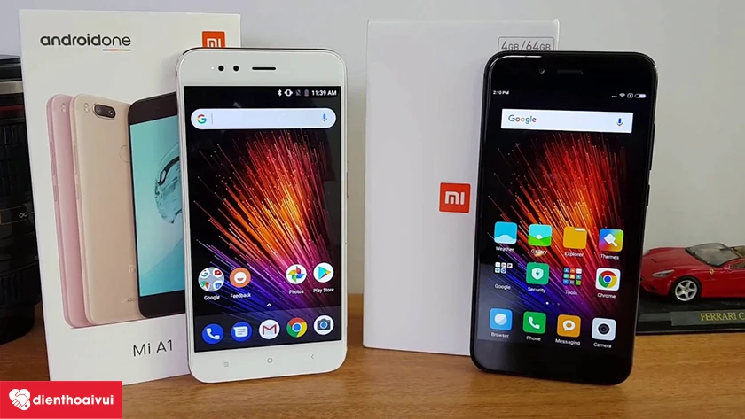 Thay m&agrave;n h&igrave;nh Xiaomi Mi 5X v&agrave; Xiaomi Mi A1 tại Đi&ecirc;n Thoại Vui