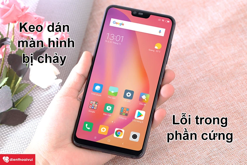 Nguy&ecirc;n nh&acirc;n m&agrave;n h&igrave;nh bị ố v&agrave;ng
