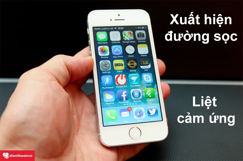 Khi n&agrave;o cần thay m&agrave;n h&igrave;nh iPhone 5S?