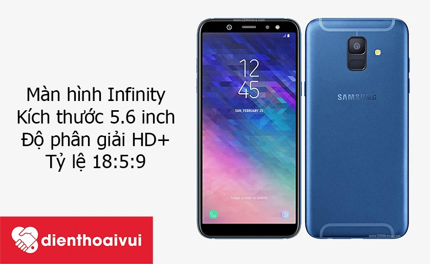 M&agrave;n h&igrave;nh Infinity 5.6 inch, độ ph&acirc;n giải HD+