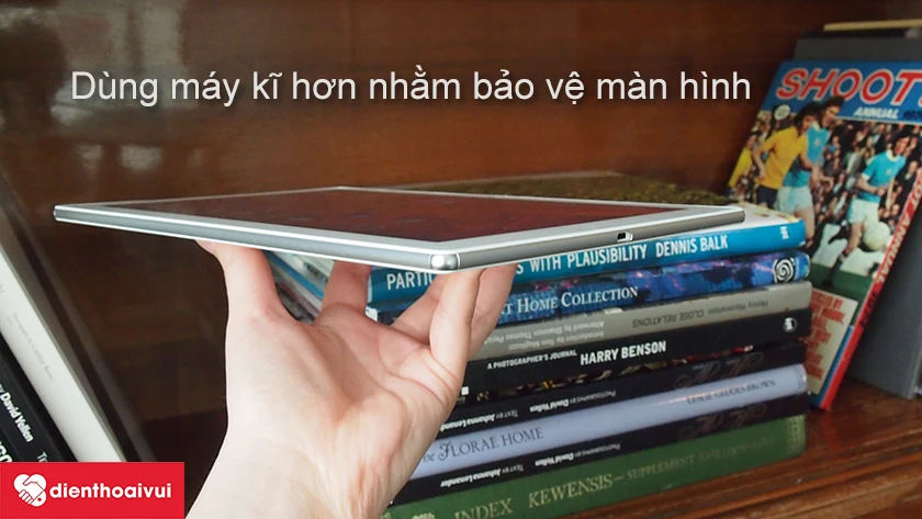 Sử dụng m&aacute;y cẩn thận