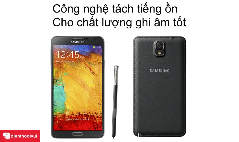 Công nghệ tách tiếng ồn cho chất lượng ghi âm tốt