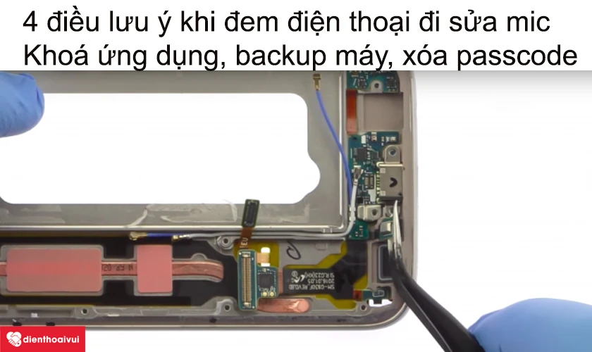 4 điều cần làm trước khi đem điện thoại đi sửa mic