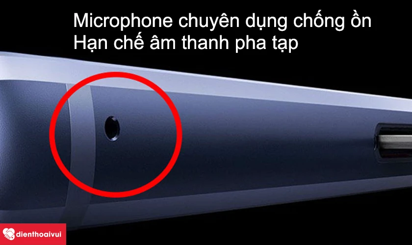 Microphone chuyên dụng chống ồn, hạn chế âm thanh pha tạp