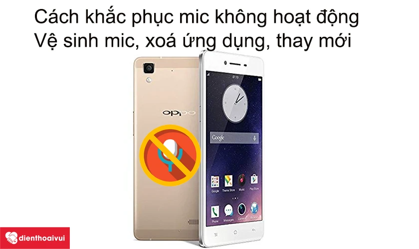 Cách khắc phục mic điện thoại không hoạt động được