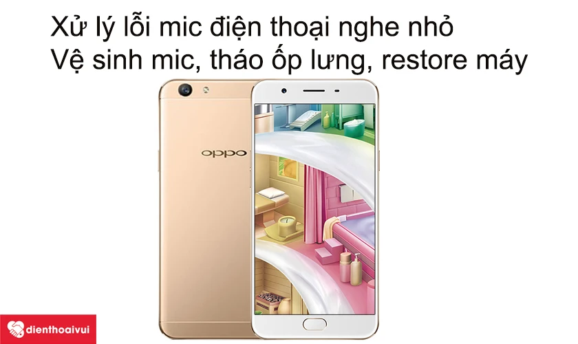 Xử lý lỗi mic điện thoại nghe nhỏ