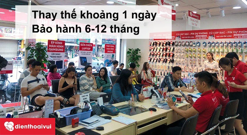 Dịch vụ thay mic Samsung Galaxy A8 uy tín, giá rẻ tại Điện Thoại Vui