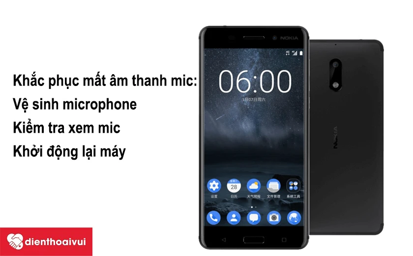 Khắc phục Samsung Galaxy S9 Plus mất âm thanh mic