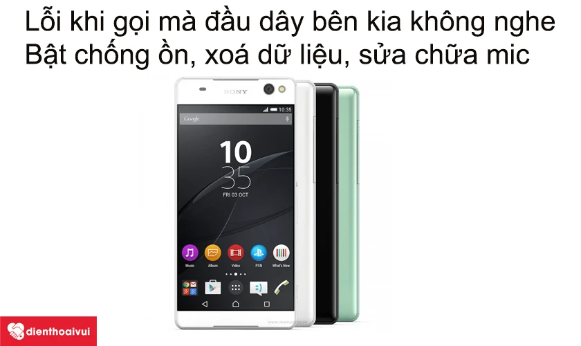 Lỗi điện thoại gọi m&agrave; đầu d&acirc;y b&ecirc;n kia kh&ocirc;ng nghe được
